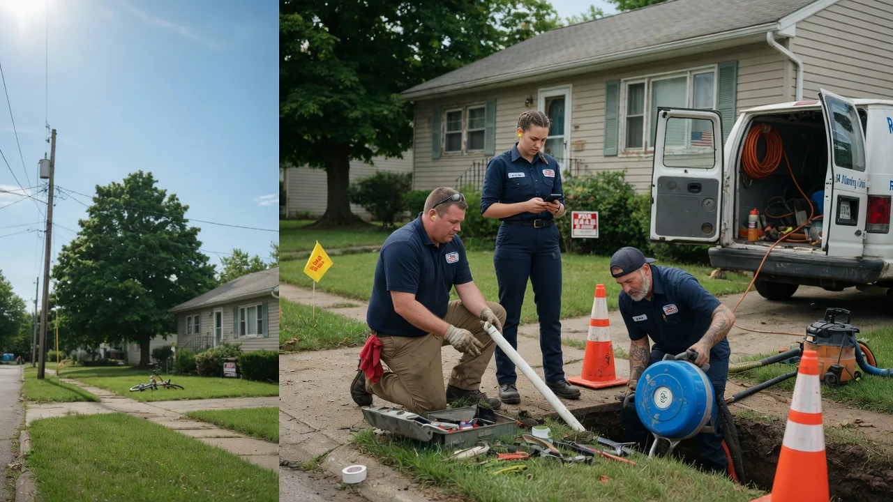 Sewer Line Repair in New Holland, IL near me